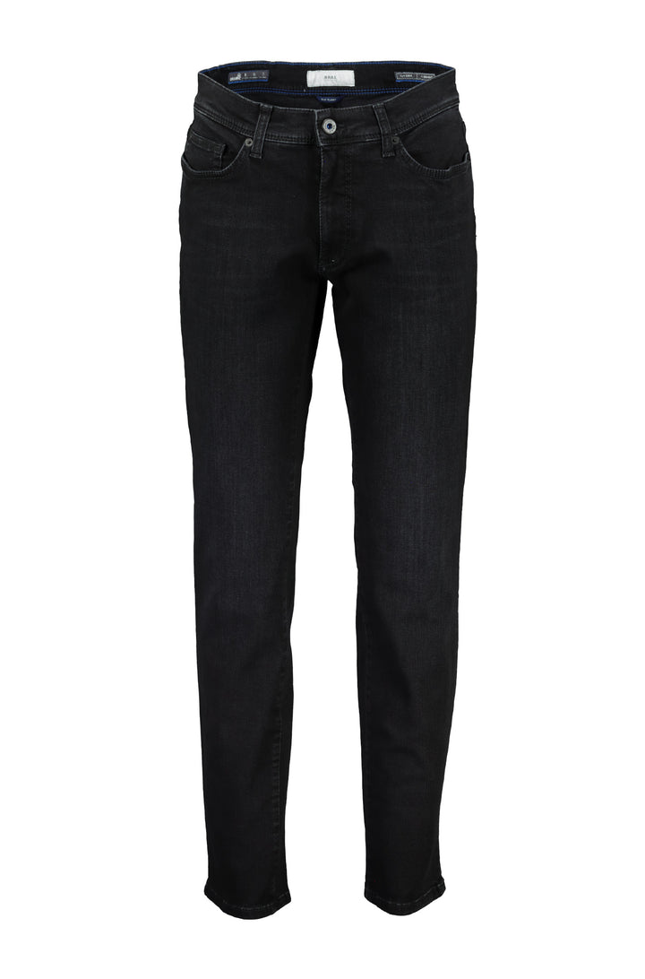 Brax Slim Fit Jeans in Cotton Mix - CADIZ 85-6507 (79 622 20) - Concorde Fashion#color_black-03