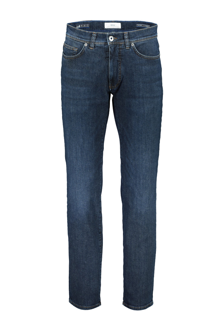 Brax Slim Fit Jeans in Cotton Mix - CADIZ 85-6507 (79 622 20) - Concorde Fashion#color_blue-25