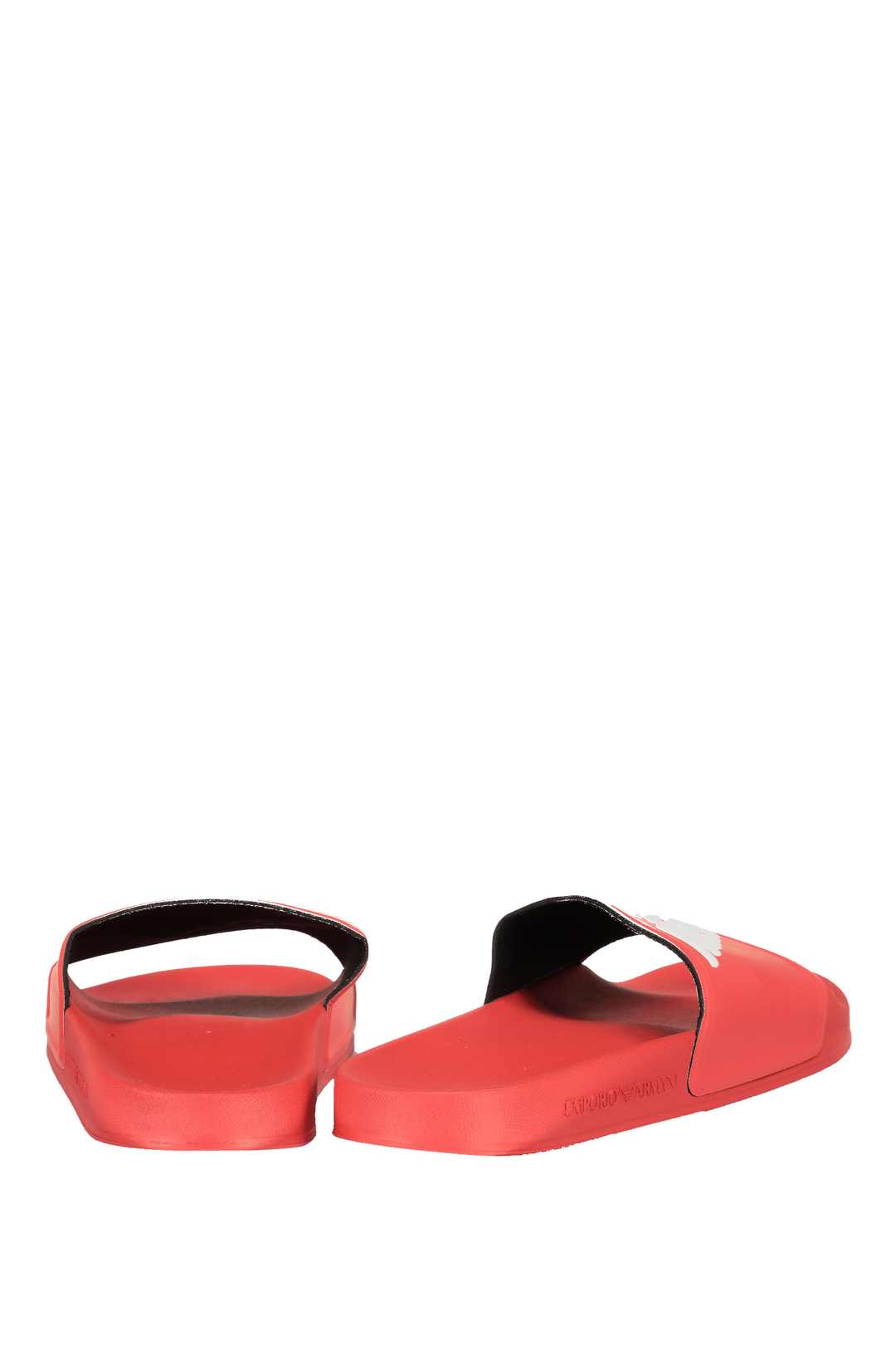 Emporio Armani   Slippers in Polyester -   X4PS01 XL828 - Concorde Fashion#color_red-m591