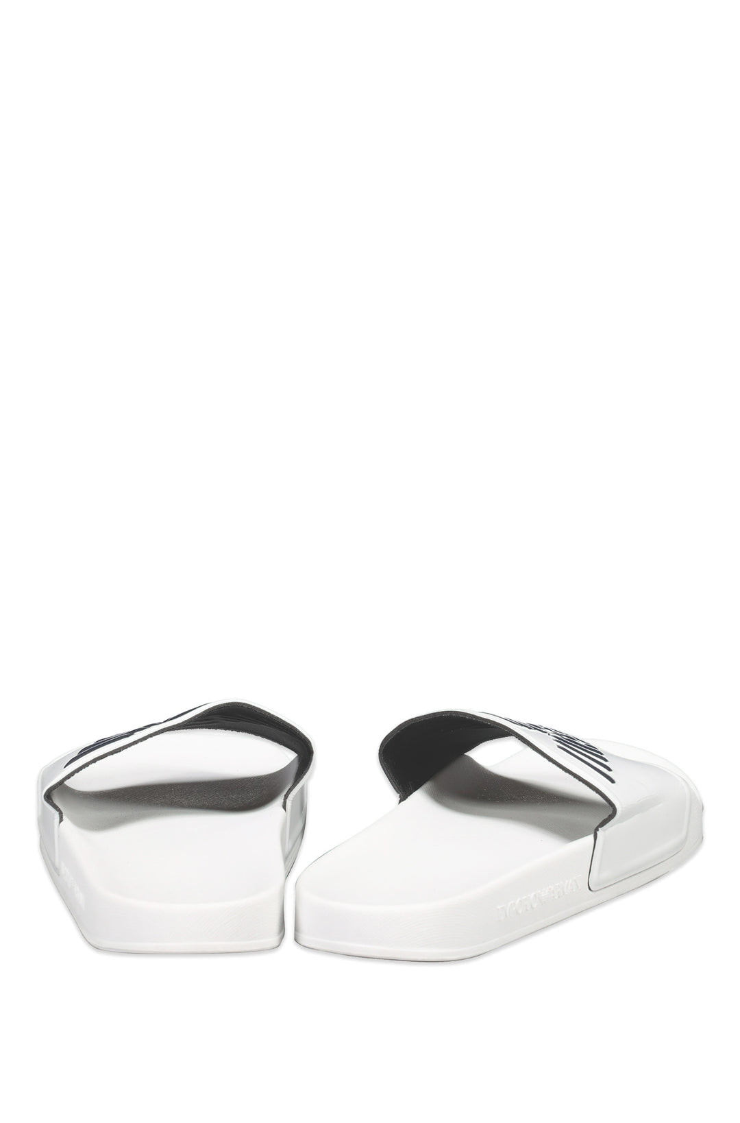 Emporio Armani   Slippers in Polyester -   X4PS01 XL828 - Concorde Fashion#color_white-m586