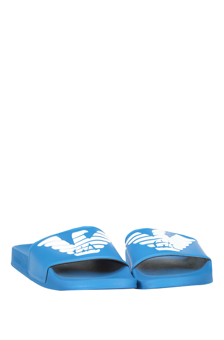 Emporio Armani   Slippers in Polyester -   X4PS01 XL828 - Concorde Fashion#color_white-m590
