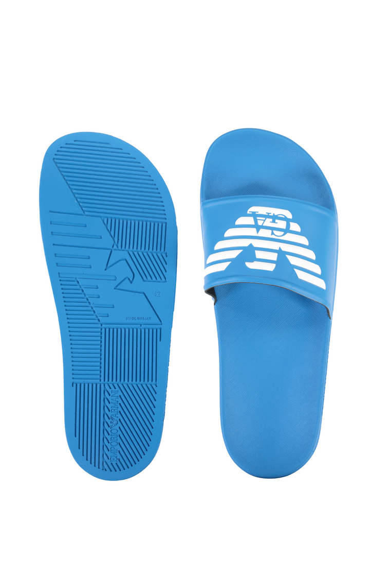 Emporio Armani   Slippers in Polyester -   X4PS01 XL828 - Concorde Fashion#color_white-m590